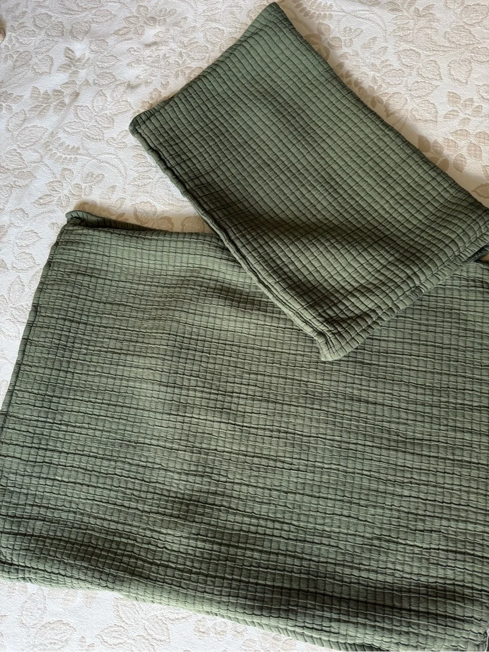 Quince Cotton gauze shams